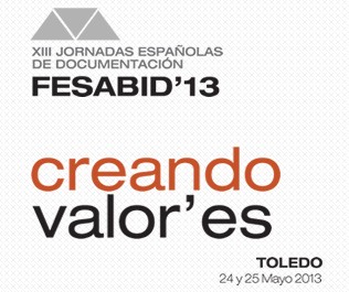 Nueva entrada en el blog: Crónica de ALDEE en FESABID 2013 'Creando valores'