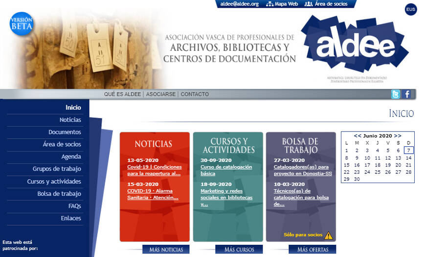 Por fin nuestra página web online