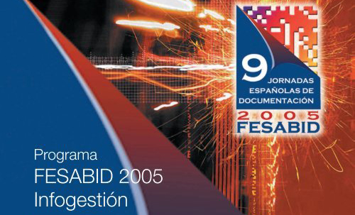 9as. Jornadas Españolas de Documentación  Fesabid 2005