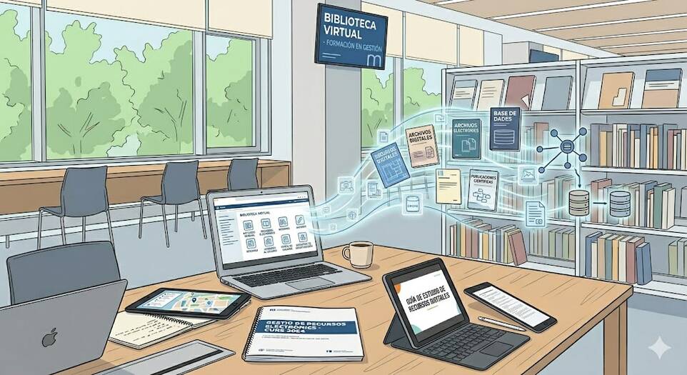 Gestión de recursos electrónicos, colecciones digitales y libro-e