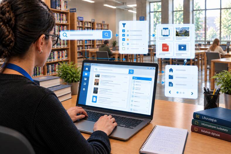 Competencias digitales para profesionales de la información y la documentación: Búsqueda y gestión de información y datos